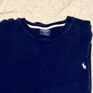 Ralph Lauren Thermal Navy Blue -L/G